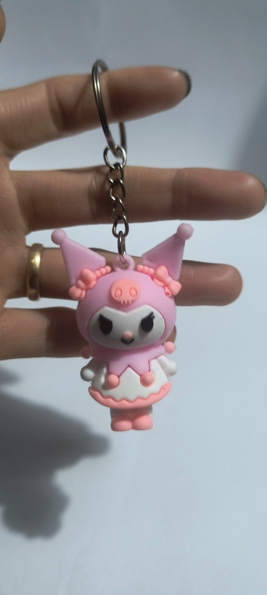 Producto - Llavero kuromi rosa