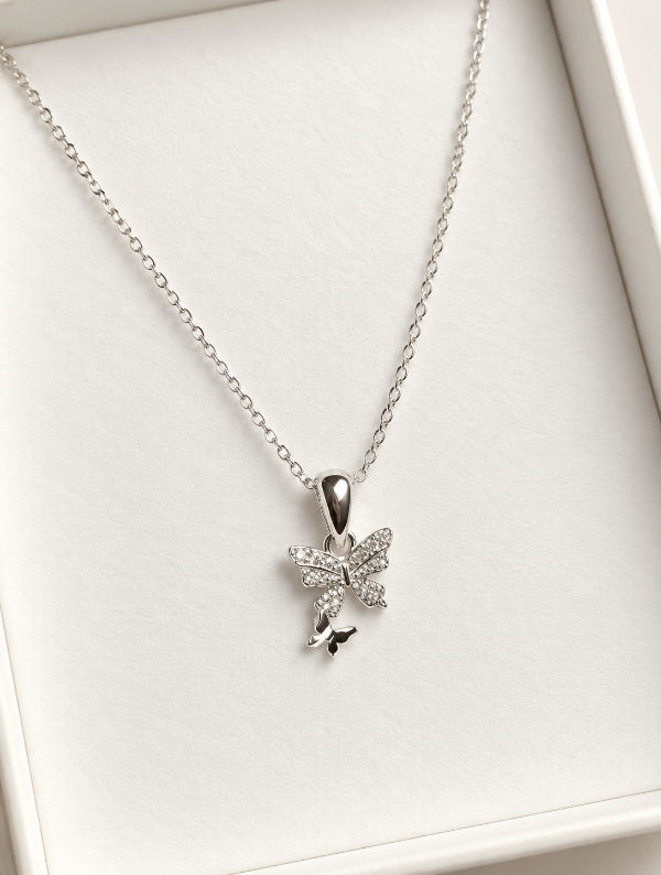 Producto - Cadena con dijes mariposa - 0