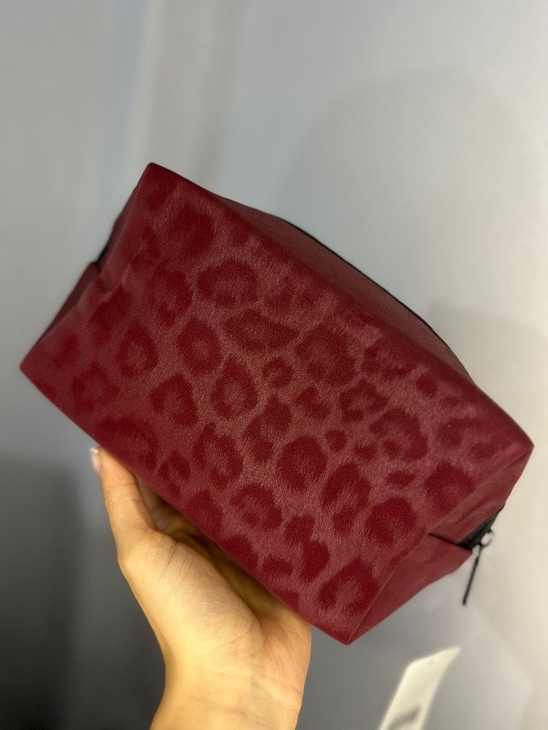 Producto - Neceser leopardo bordo - 0