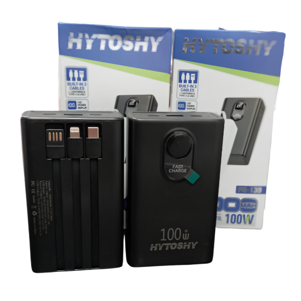 Producto - Cargador Portátil HYTOSHY 20000 mAh 100W Power Bank Carga Rápida