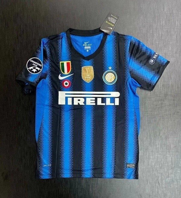 Producto - CAMISETA INTER IMPORTADA TITULAR RETRO 2010/2011 #4 J.ZANETTI - 0