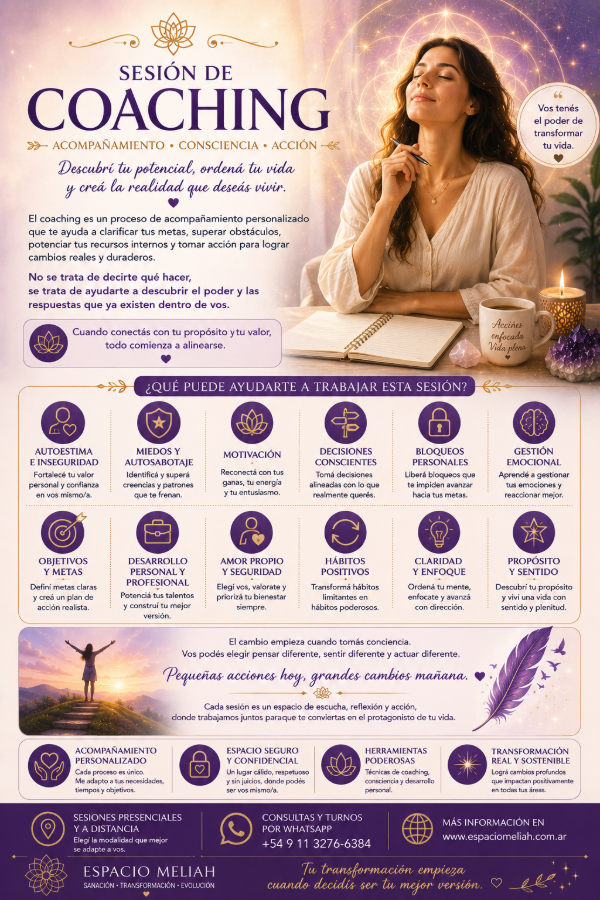 Producto - SESION COACHING