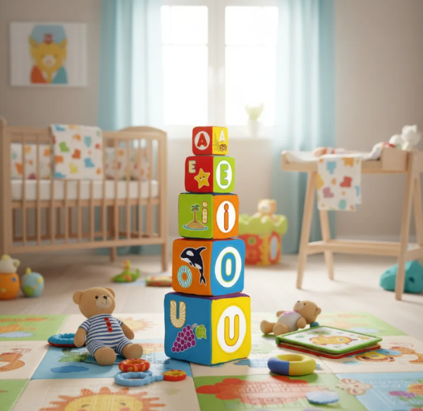 Producto - Torre De Cubos, Vocales