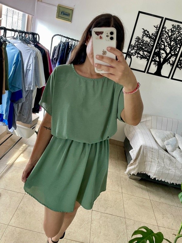 Producto - Vestido gasa cey elástico