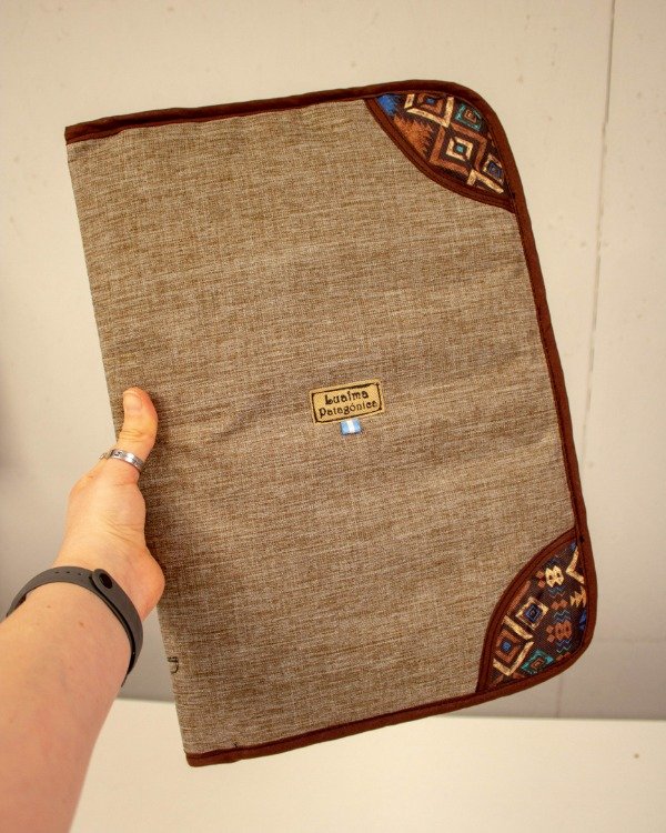 Producto - Funda tamaño OFICIO beige melange