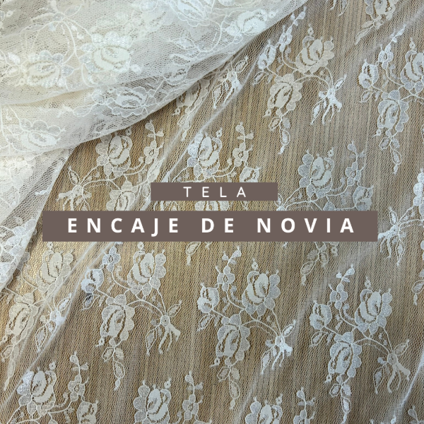 Producto - Tela Encaje de novia - Colores