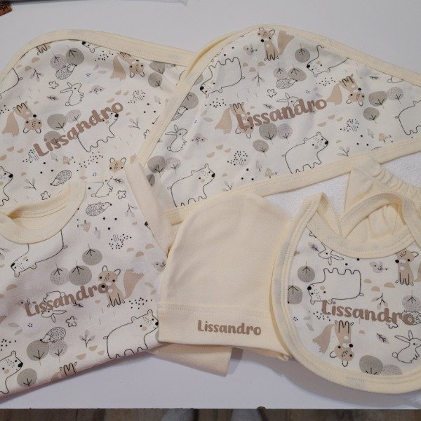 Producto - Recibidor 5 piezas con Manta y Toallón Personalizables