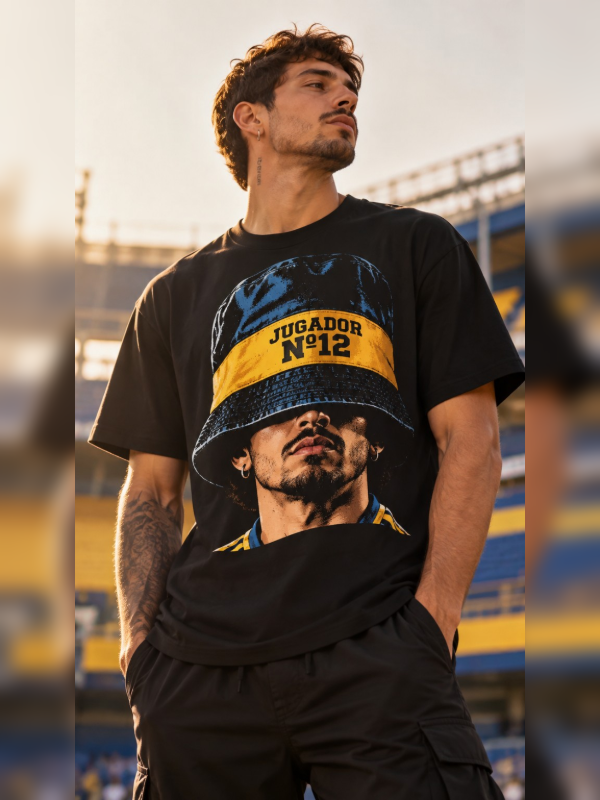 Producto - Remera de algodón Piluso de la 12 - 0