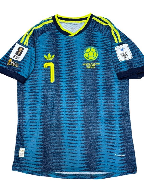 Producto - Colombia Visitante 2026 Version jugador - 7 Luis diaz - 0