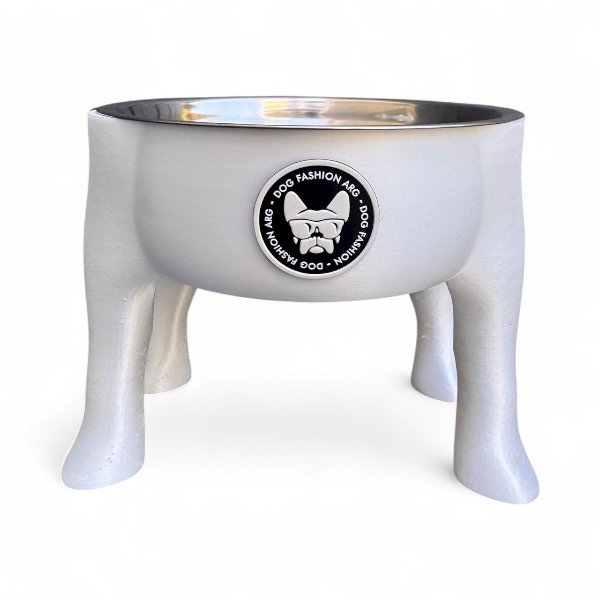 Producto - Comedero patitas perlado blanco