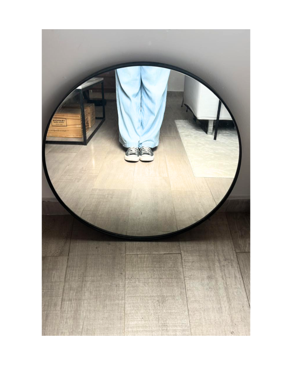 Producto - Espejo con marco de hierro / 65cm