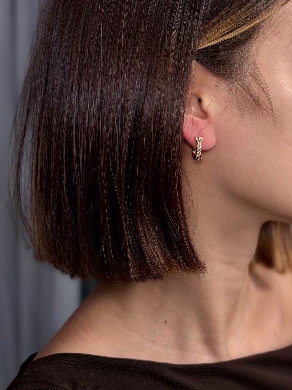 Producto - Aros INFINITO DORADO