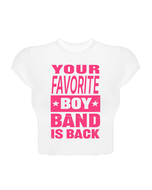 Producto - Baby tee your favorite boyband