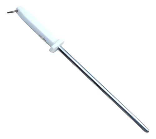 Producto - Chaira Lisa o rayada Mundial 5540-10l De 25 Cm. Blanca Acerio Inox