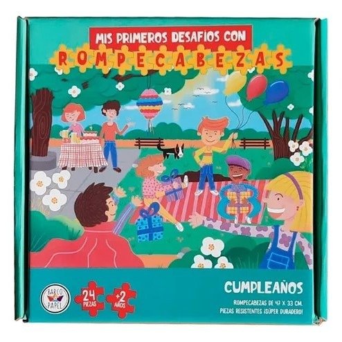 Producto - Mis primeros desafíos con rompecabezas - Cumpleaños