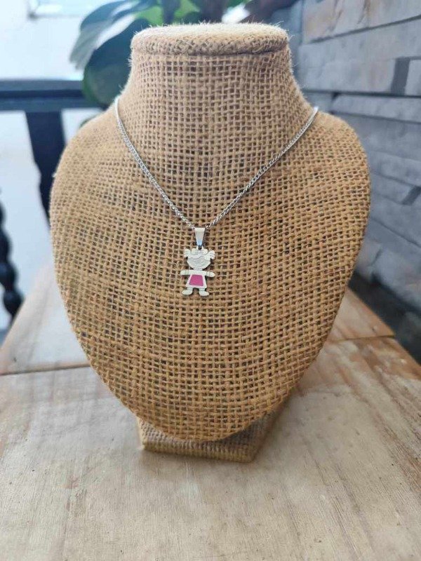 Producto - Collar nena mediana. Acero quirúrgico.