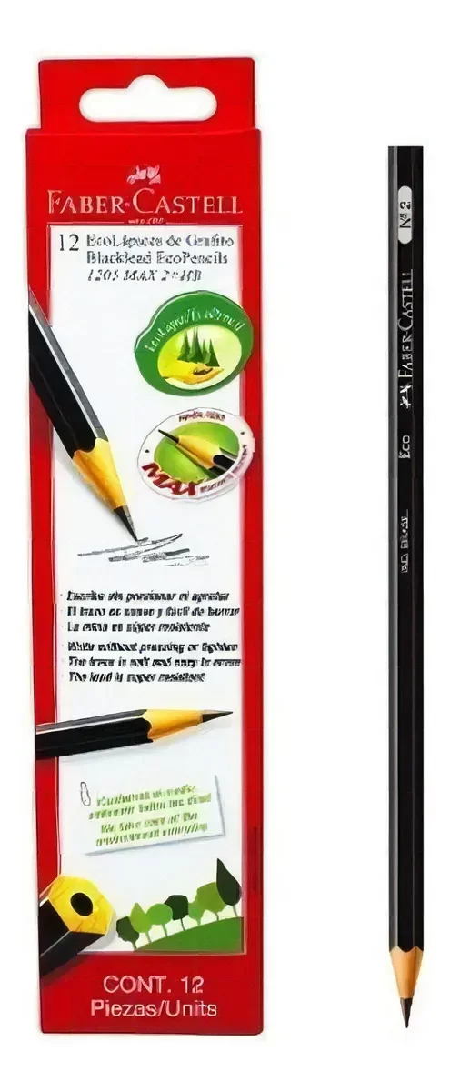 Producto - ECO LAPICES FABER CASTELL x12