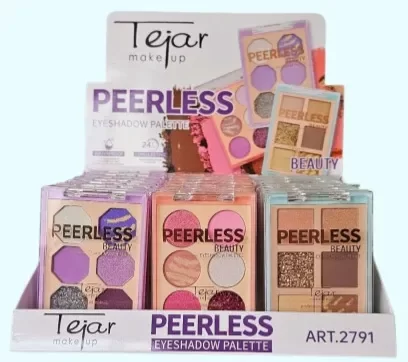 Producto - Paleta de sombras x 6 brillo y matte Peerless TJR 11/25