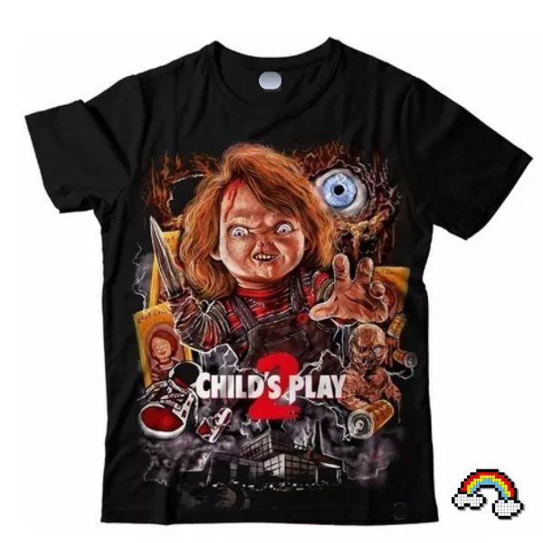 Producto - REMERA DE ADULTOS MANGA CORTA CHUCKY T.S