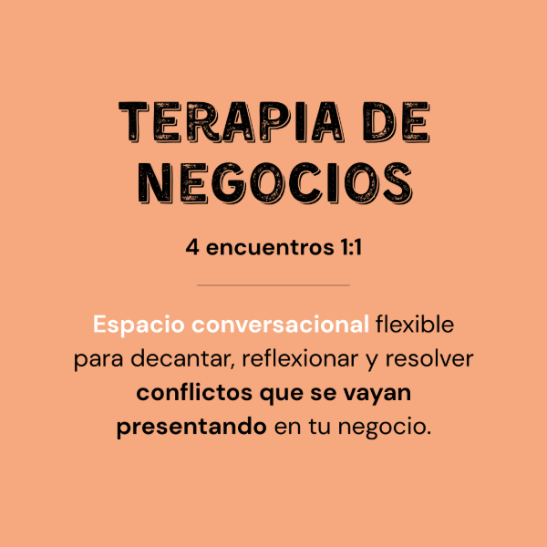 Producto - Terapia de Negocios