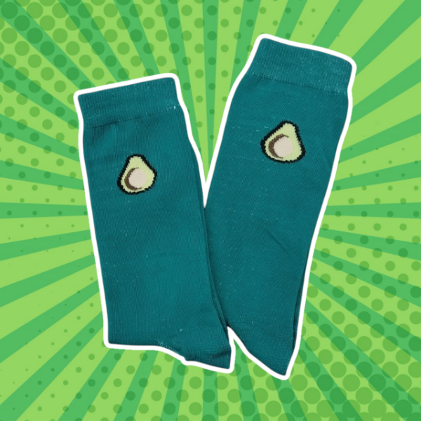 Producto - Palta fondo verde