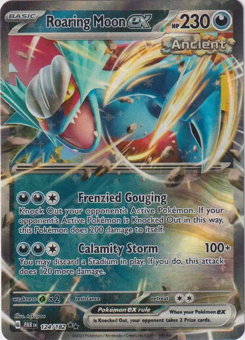 Producto - Roaring Moon ex - 124/182 - Paradox Rift - Holo
