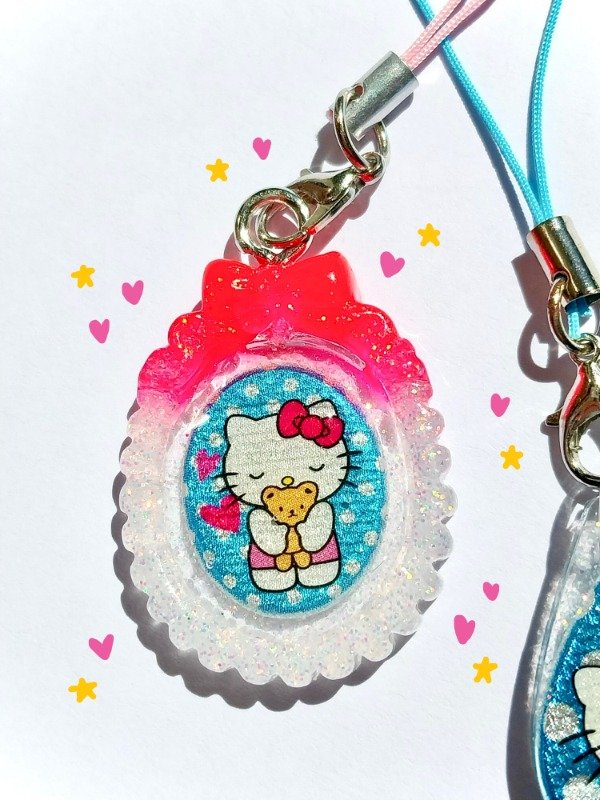Producto - Phone charm Hello Kitty espejito