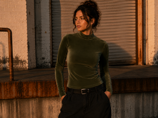 Producto - Polera plush verde