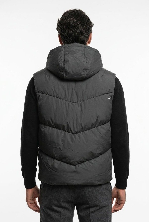 Producto - CHALECO PUFFER SPY LIMITED HUG NEGRO - 1