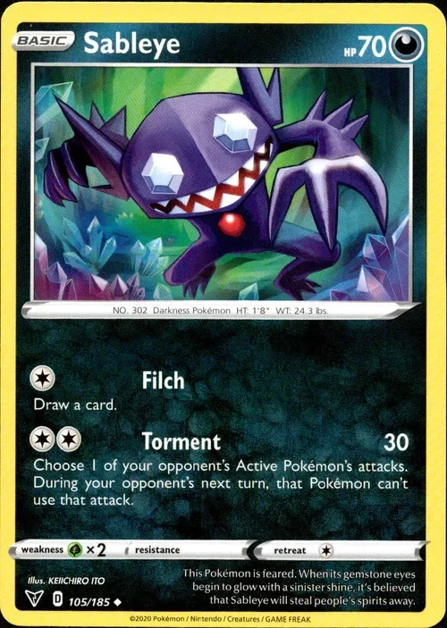 Producto - Sableye - 105/185 - Vivid Voltage