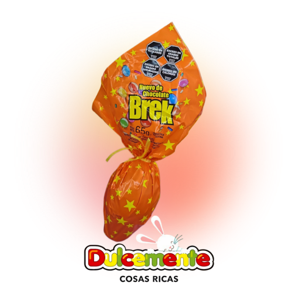 Producto - HUEVO BREK MEDIANO DE CHOCOLATE 65g.