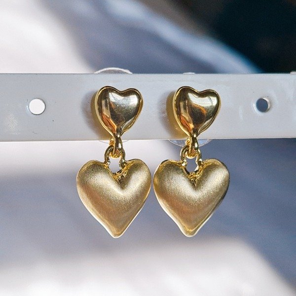Producto - Aros doble corazón