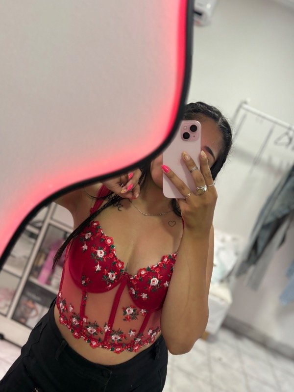 Producto - corset importado rosas