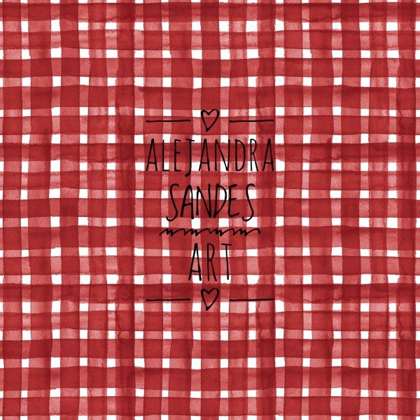 Producto - Tela roja escocesa