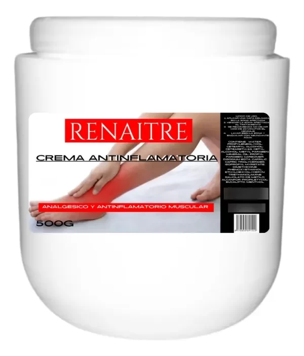 Producto - Crema Antiinflamatoria Analgésica X 500gs