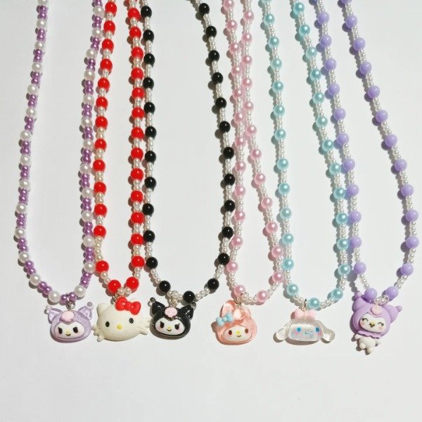 Producto - Collar de perlas sanrio