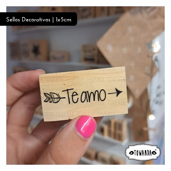 Producto - Sello Te Amo - 1x5cm