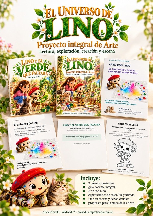 Producto - EL UNIVERSO DE LINO (Proyecto Integral de Lectura y Arte) - 1