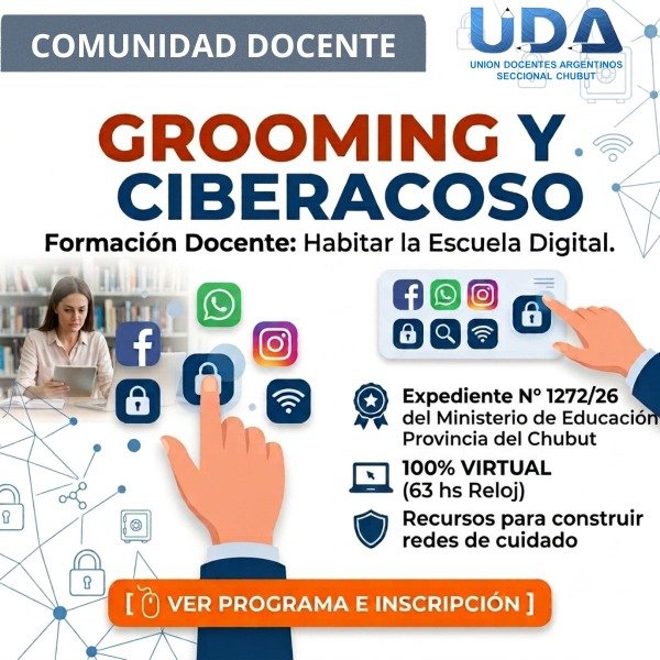 Producto - INFO. COMUNIDAD DOCENTE Habitar la Escuela Digital (Grooming y Ciberacoso)