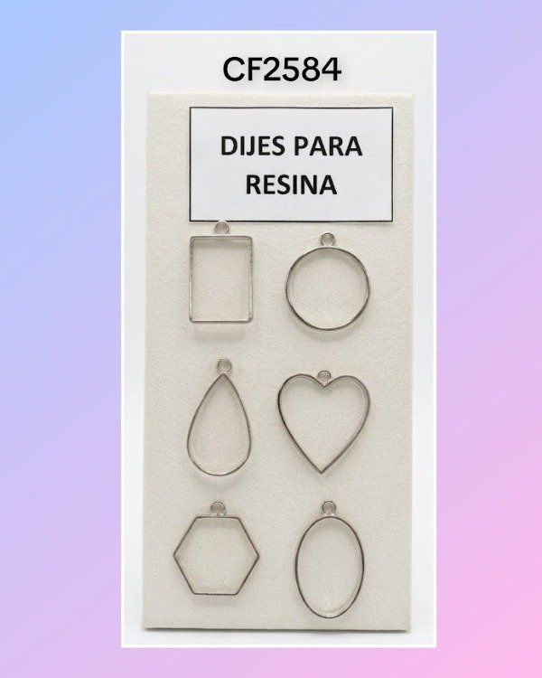 Producto - DIJES PARA RESINA BISELES - CF2584