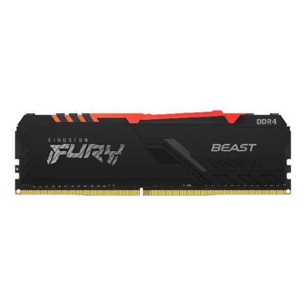 Producto - Memoria KINGSTON  DDR4 16GB 3200MHZ CL16 FURY BEAST RGB