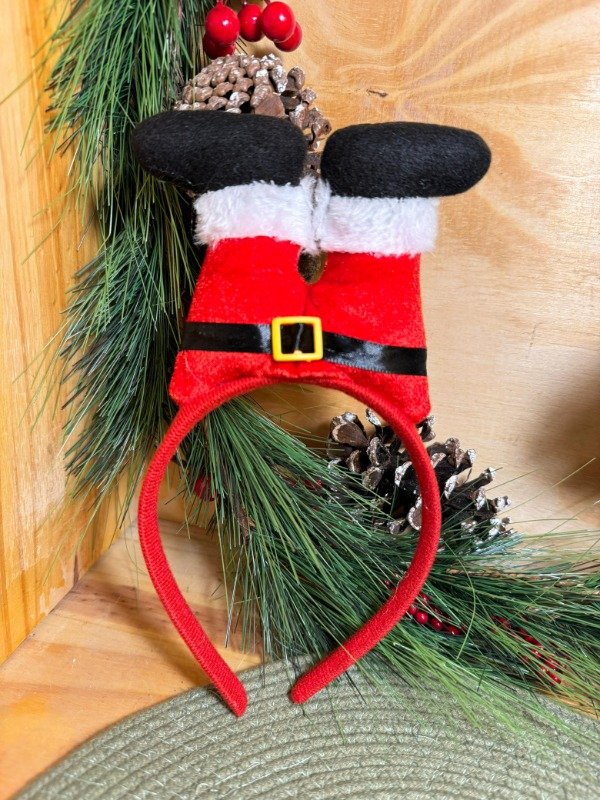 Producto - Vincha Piernas Papa Noel (Efectivo: 6.800)