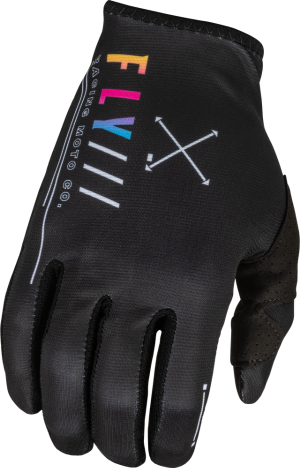 Producto - GUANTES FLY RACING LITE AVENGE NEGRO/SUNSET ADULTO E25