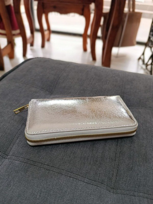 Producto - Billetera grande plata