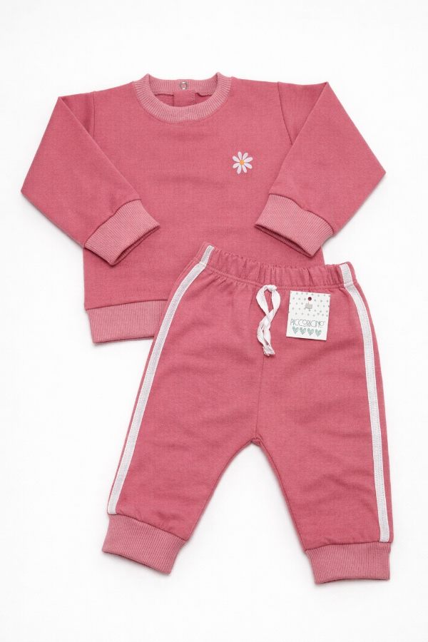 Producto - Dúo Buzo y Babucha Rústico Rosa