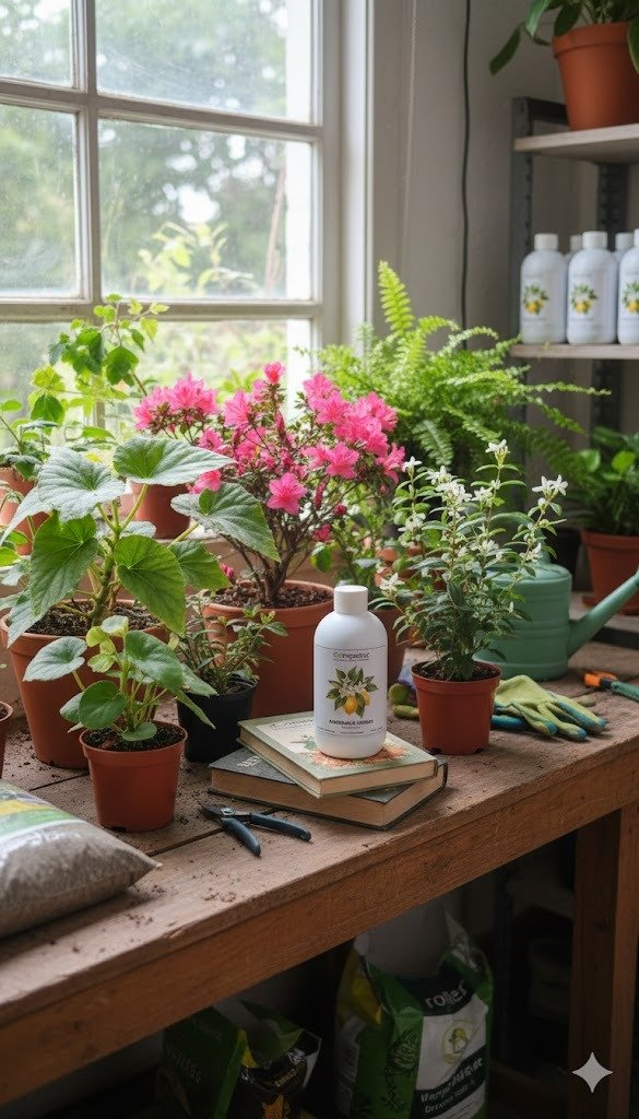 Producto - Fertilizante para plantas acidófilas y citrus x 250 cc