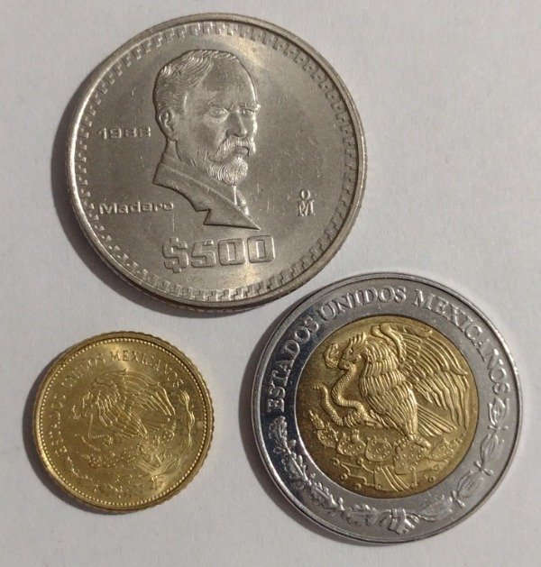 Producto - México lote de 3 monedas - 0