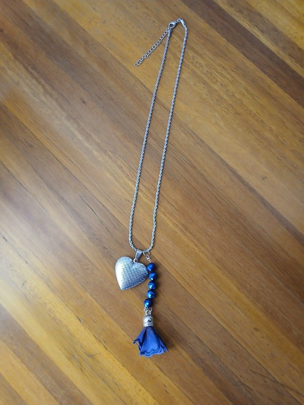 Producto - Relicario Blue Flower