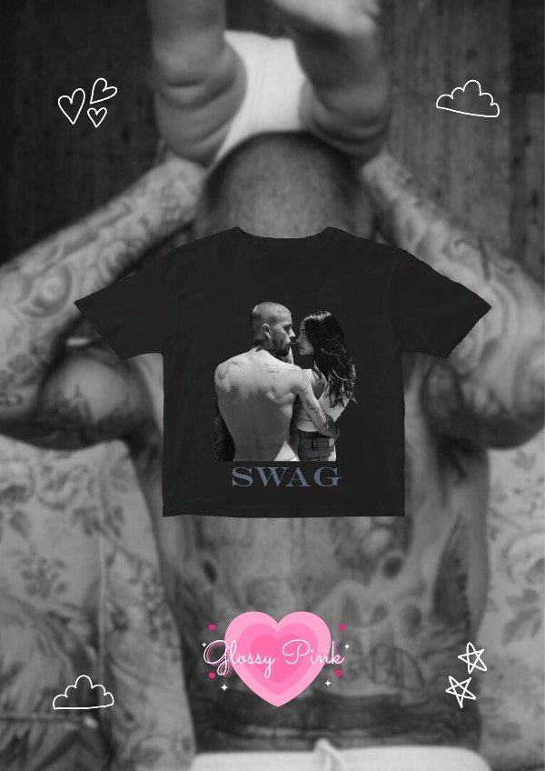 Producto - Baby Tee Swag Justin - DTF