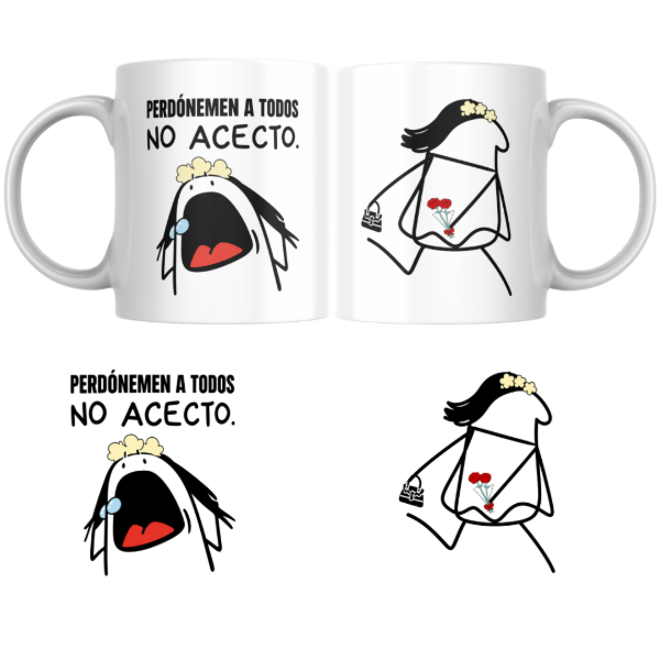 Producto - Taza - perdonemen a todos no acecto - 0